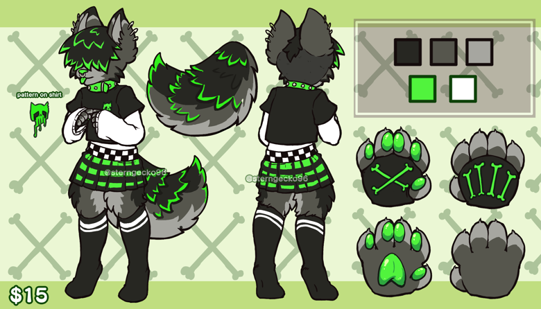 Green Femboy Adoptable - gecktech's Ko-fi Shop - Ko-fi ️ Where creators ...