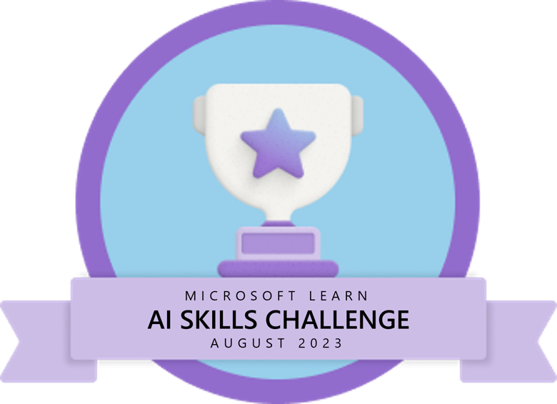 Microsoft Learn AI Skills Challenge Certification - Ko-fi ️ Where ...