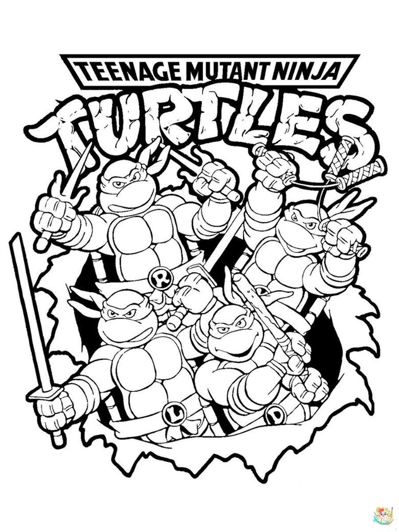 Rafael  Ninja turtle coloring pages, Turtle coloring pages, Ninja turtles