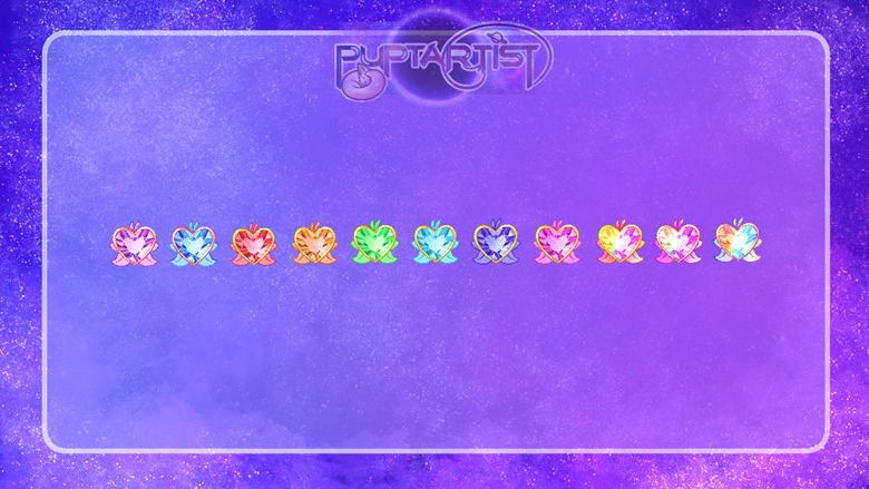 Heart Bit Badges - Twitch Cheer Badges