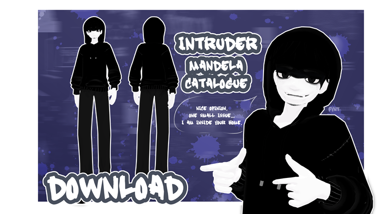 MMD Intruder (Mandela Catalogue) Model Download - Fynt's Ko-fi