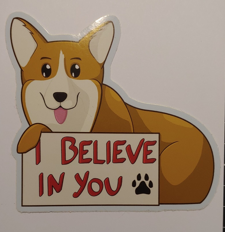 I Believe In You Support Sticker - I Believe In You Support