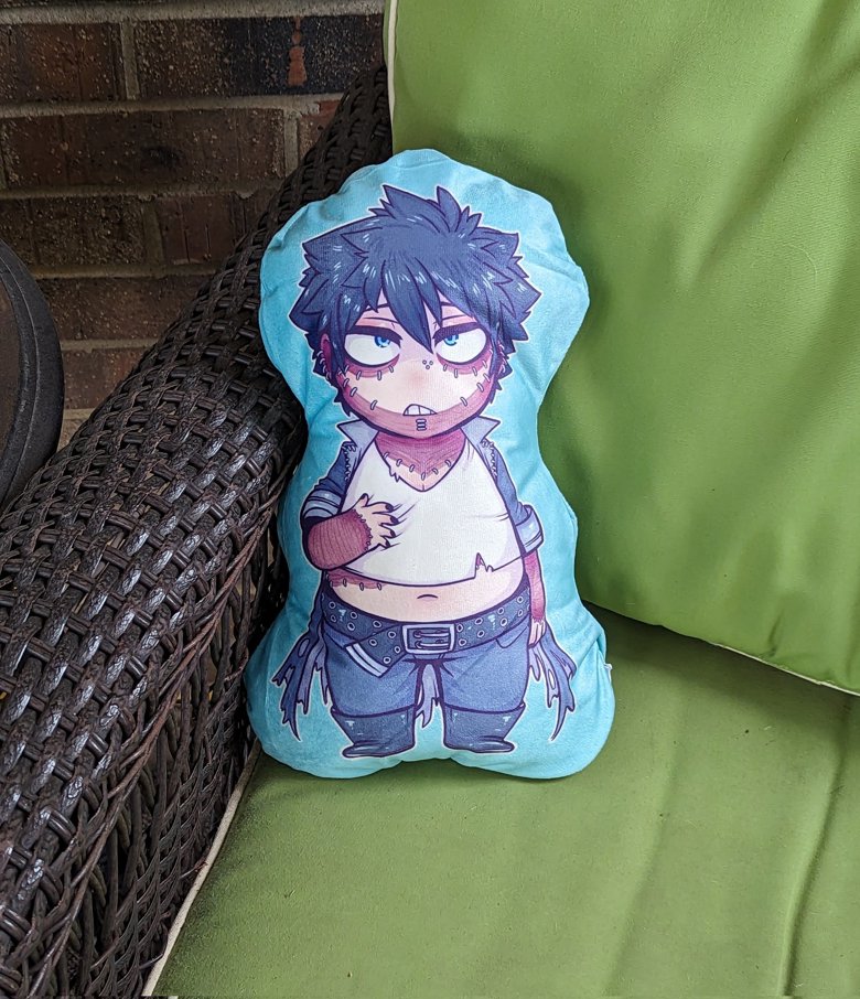 Chunky Chibi Dabi Pillow - FungusFangs's Ko-fi Shop - Ko-fi ️ Where ...