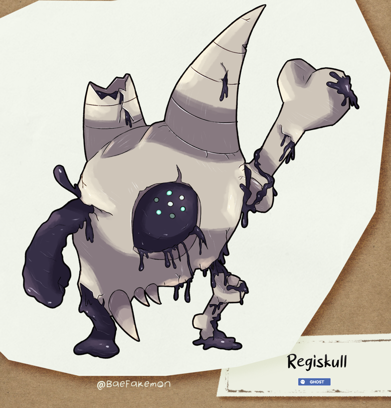 Fakemon Sale | Ghost-type Regi - Fae | Bae Fakemon's Ko-fi Shop - Ko-fi ...