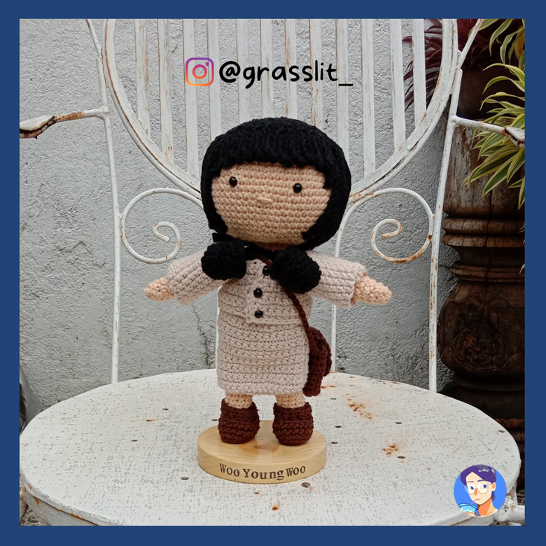 Woo Young Woo Inspired Amigurumi Pattern - Grashcreations.co's Ko-fi ...