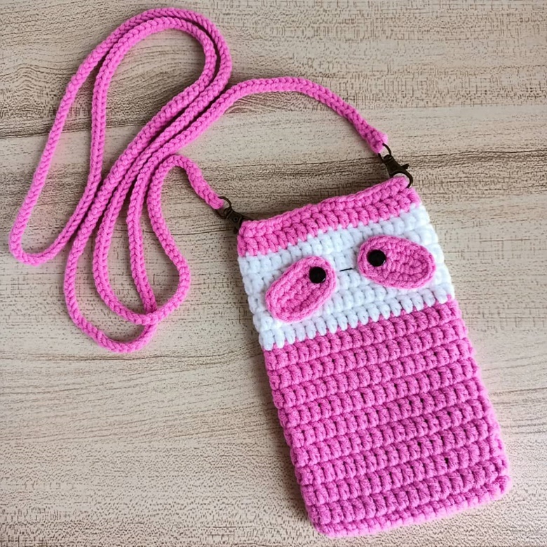 Sloth Sling Bag - Crochet by Kawaii Sloth's Ko-fi Shop - Ko-fi ️ Where ...