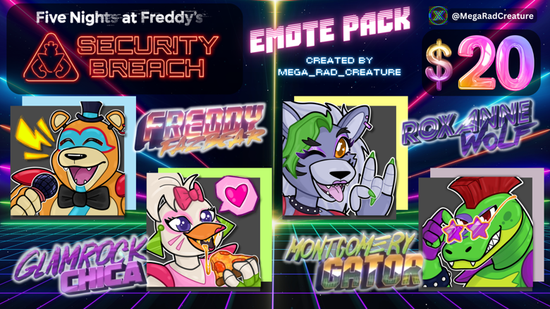 FNaF SecurityBreach Pack