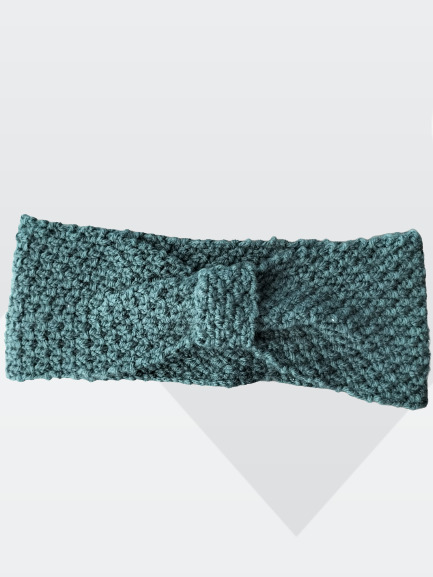 Headband au tricot point de blé - L'antre du craft's Ko-fi Shop - Ko-fi ...