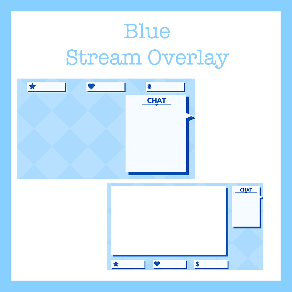 Just Chatting Stream Overlays for Twitch,  & More