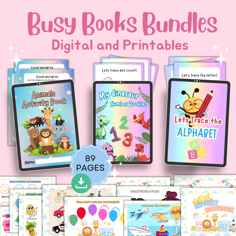 Busy Books Bundles Yasmin Digitals S Ko Fi Shop Ko Fi Where