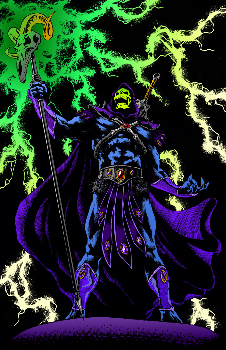 Skeletor Print 11x17