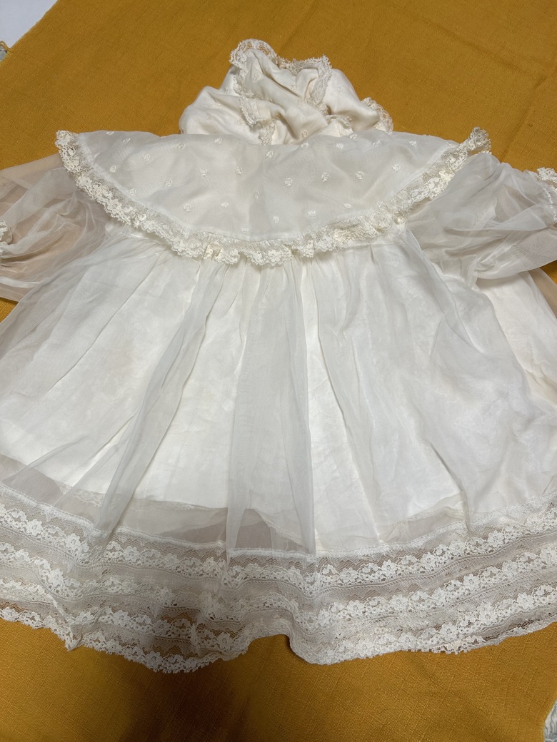 Vintage Lace Madonna Baby Christening Outfit ~ 5 piece set ...