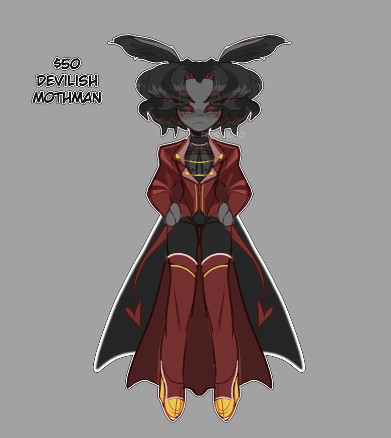 Devilish_Mothman - Piipstachio's Ko-fi Shop - Ko-fi ️ Where creators ...