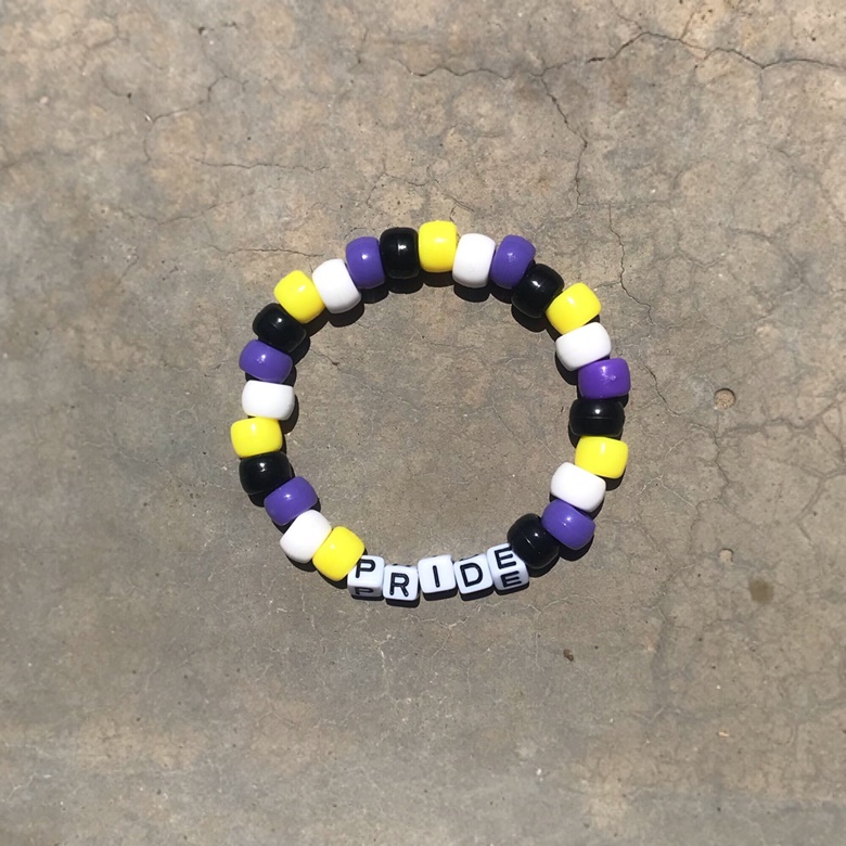 Nonbinary Unity Kandi Bracelet - Jayrogueartwork's Ko-fi Shop - Ko-fi ❤️  Where creators get support from fans through donations, memberships, shop  sales and more! The original 'Buy Me a Coffee' Page.