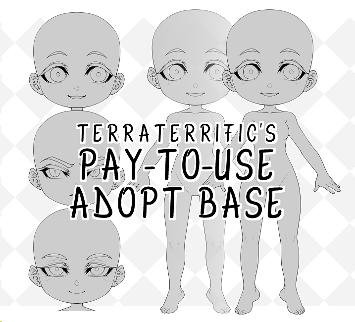 FU Tall Chibi Base, girl sketch transparent background PNG clipart |  HiClipart