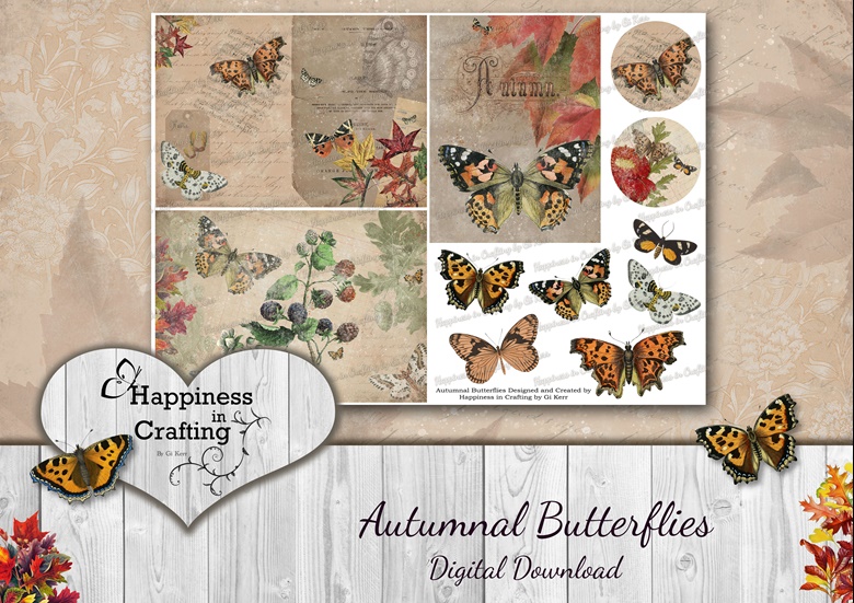 Autumnal Butterflies - Gi Kerr's Ko-fi Shop - Ko-fi ️ Where creators ...