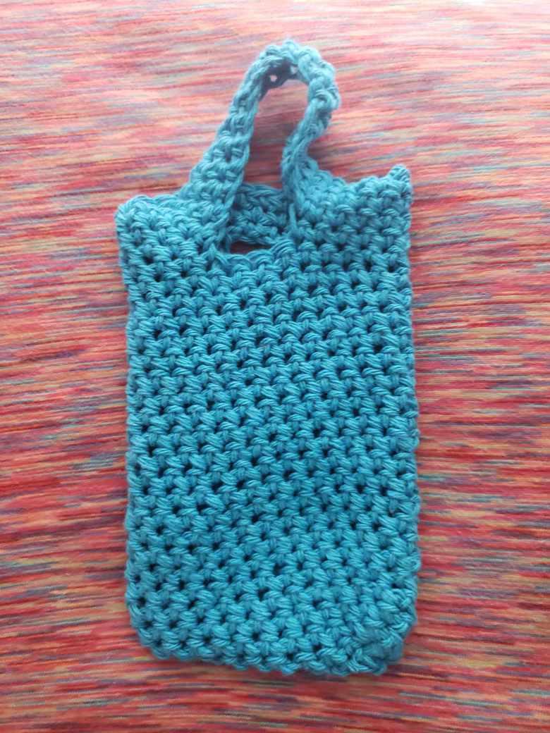 Hand Crocheted, 85% Cotton & 15% Polyester Soap Saver Bag, Wash Cloth ...