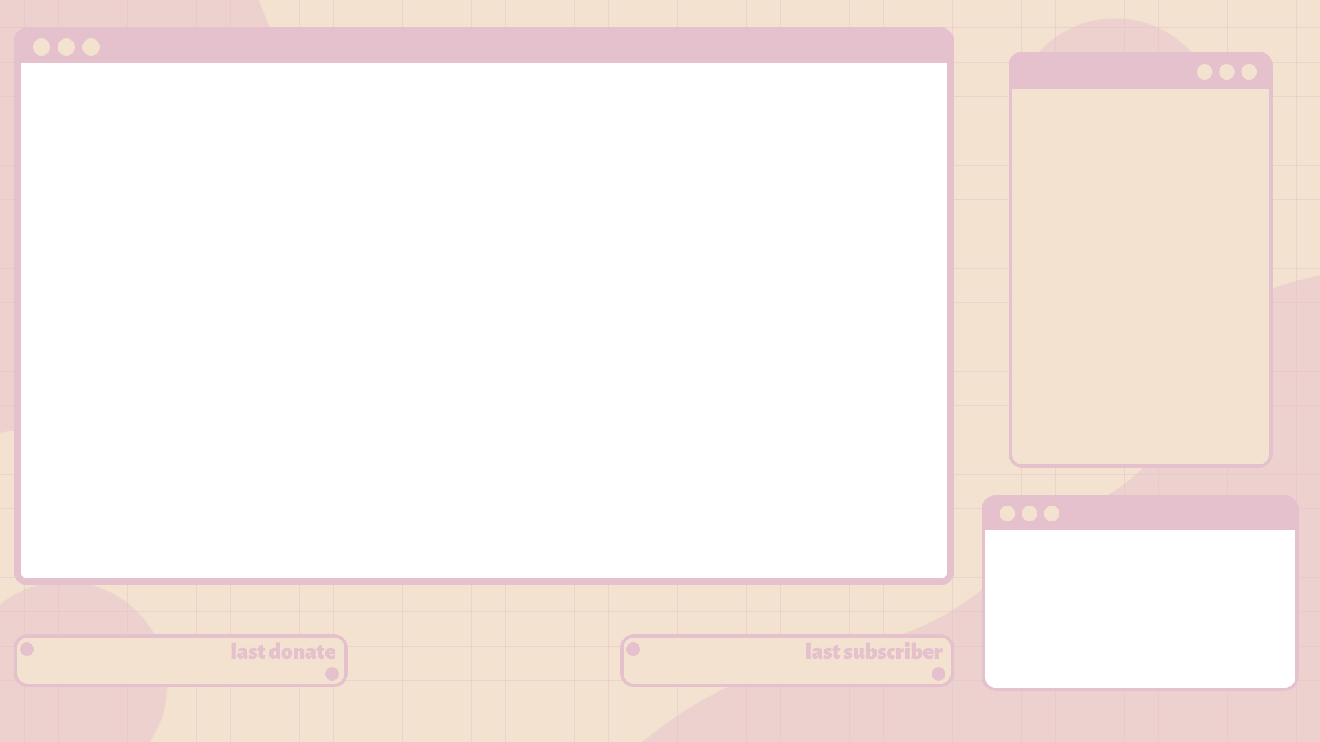 Twitch Stream Overlay - Pink - Belle's Spell's Ko-fi Shop - Ko-fi ️ ...