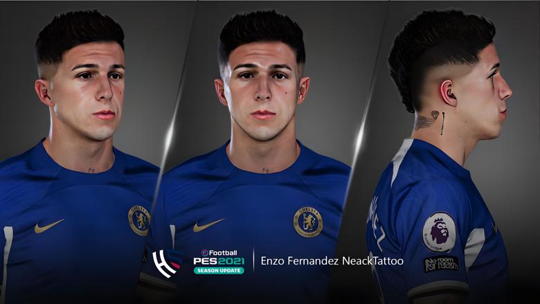 FACE UPDATE PC | #eFootball2021 ⚽️ Enzo Fernandez - Chelsea - Mido ...