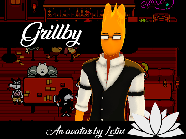 Grillby for VRChat - Lotus's Ko-fi Shop - Ko-fi ️ Where creators get ...