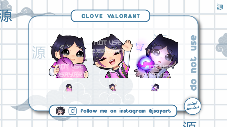 Emote Clove Valorant - jsayart's Ko-fi Shop - Ko-fi ️ Where creators ...