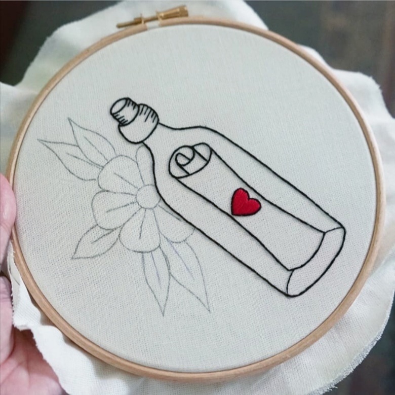 Love Embroidery Tutorial