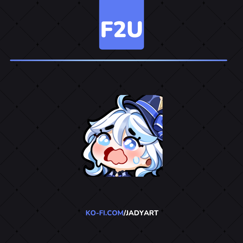 [FREE Emote] - Furina Cry - Jady♡'s Ko-fi Shop - Ko-fi ️ Where creators ...