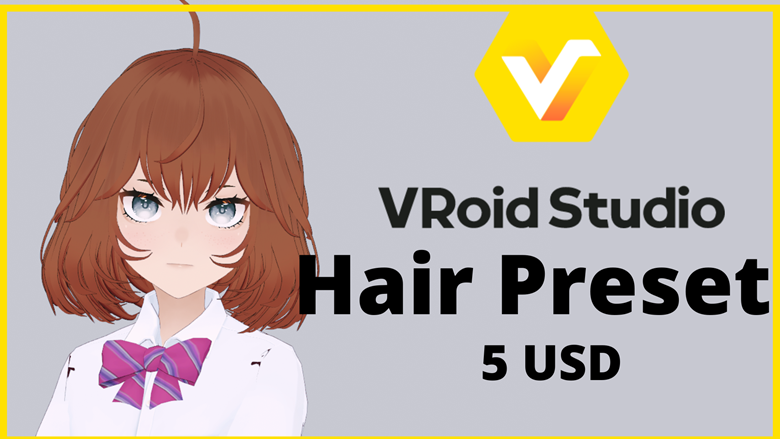 VTANJO|| Short Cute VROID Hair - VTANJO's Ko-fi Shop - Ko-fi ❤️ Where  creators get support from fans through donations, memberships, shop sales  and more! The original 'Buy Me a Coffee' Page.