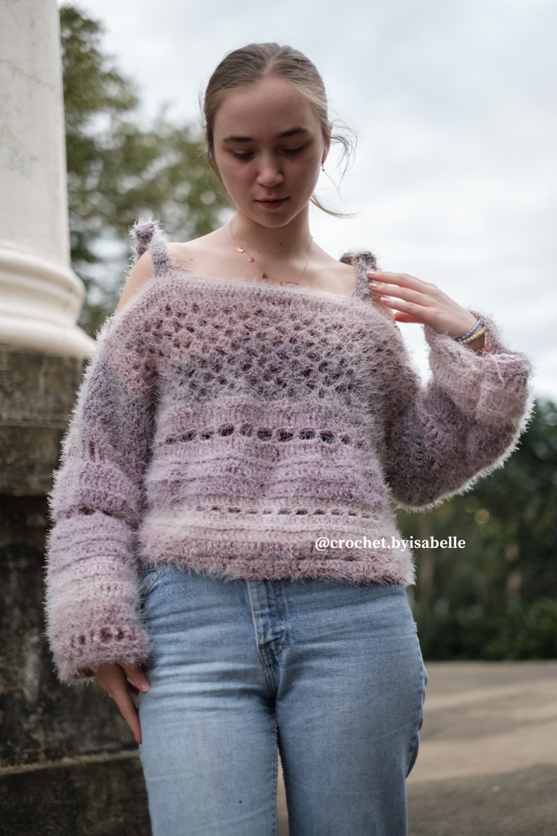 Crochet Allura Sweater Pattern - Thejaeny's Ko-fi Shop - Ko-fi ️ Where ...