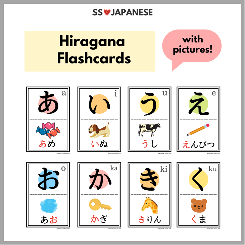 Hiragana Flashcards
