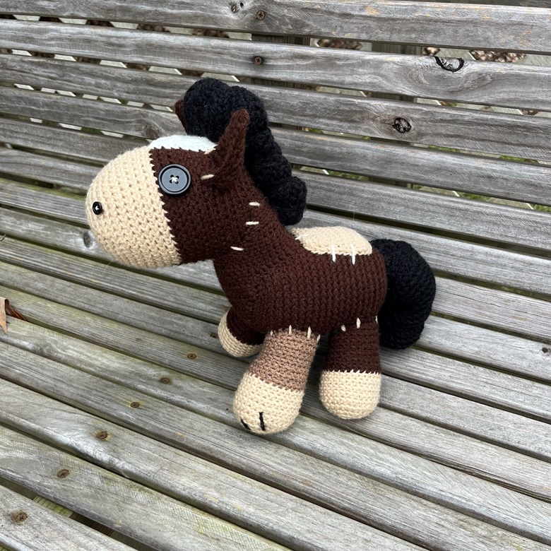 Roach the Horse and Yennefer's Unicorn Crochet Pattern - Michelle from ...