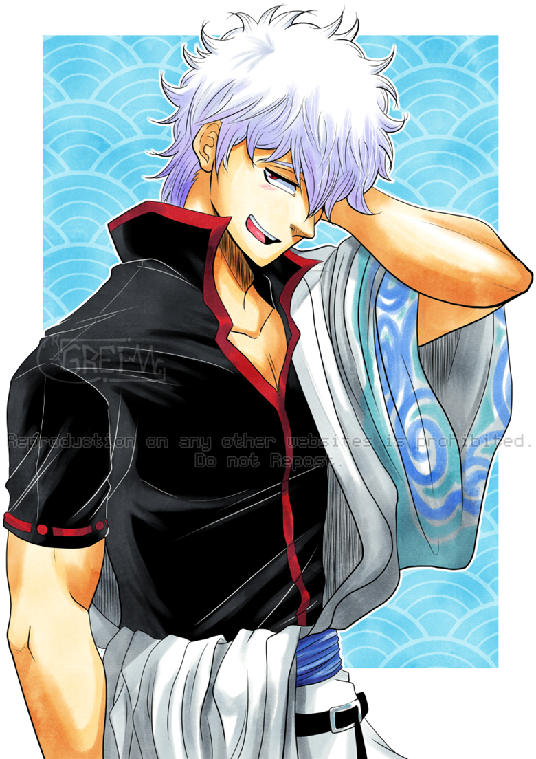 Sakata Gintoki - GREiM neorukix's Ko-fi Shop