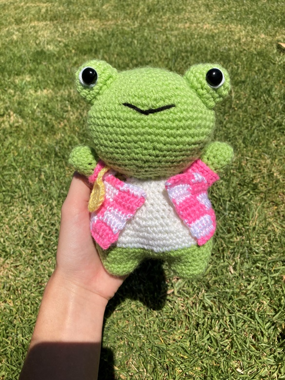 Alfredo The Frog - Emcrochet.co 's Ko-fi Shop - Ko-fi ️ Where Creators 