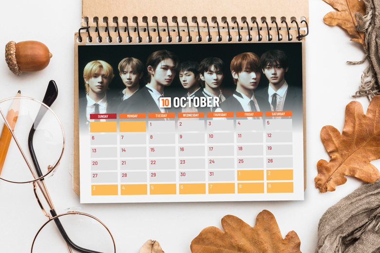 2024 Printable Enhypen Calendar Prince Digital Crafts's Kofi Shop