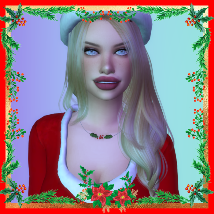 Free Sim: Felicia Christmas - Luxury_Sims's Ko-fi Shop - Ko-fi ️ Where ...