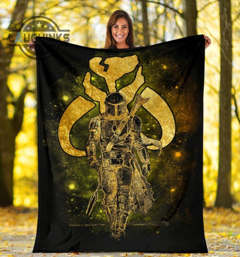 Mandalorian sherpa blanket hot sale