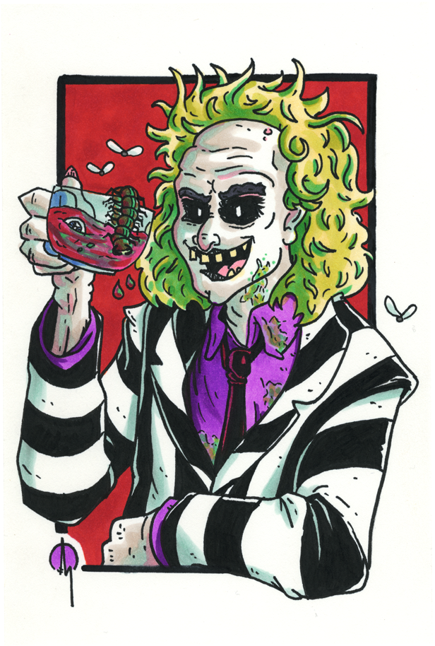 Beetlejuice - ORIGINAL ART - Harry Myland's Ko-fi Shop - Ko-fi ️ Where ...