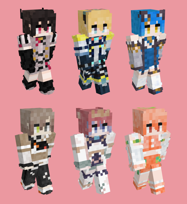 Minecraft Skins -  - Ko-fi ❤️ Where creators get support from fans  through donations, memberships, shop sales and more! The original 'Buy Me a  Coffee' Page.