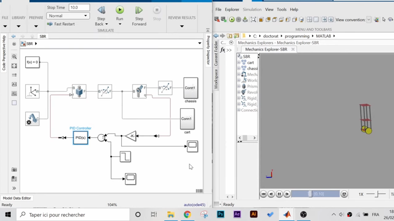 Self Balancing Robot Simulation (Simulink, Simscape) - algobotics's Ko ...