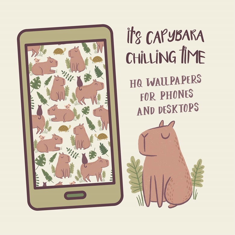 capybara wallpaper animationTikTok Search