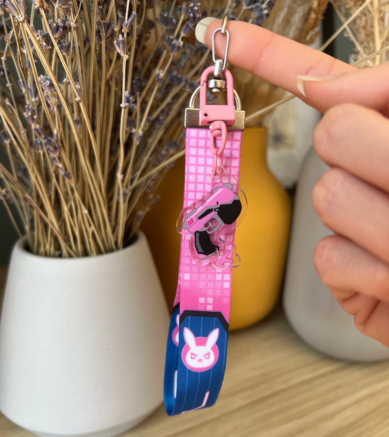 Official Overwatch Designer Lanyard | Feat Talon Charm, Reaper, Widowmaker,  and More | Includes Pass…See more Official Overwatch Designer Lanyard 