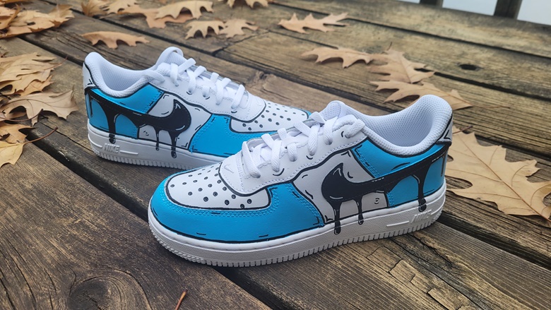 Cartoon air cheap force 1s