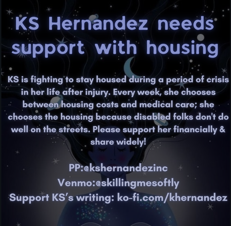KS Hernandez needs support with housing.