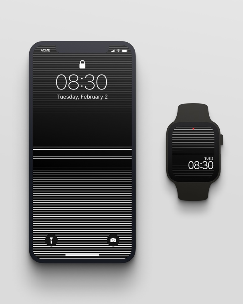 Wallpaper iphone and apple watch
