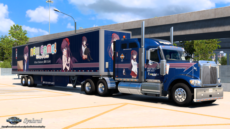 [ATS] Hifumi Takimoto - New Game! [Combo Skin] - Syahrul Itasha ...