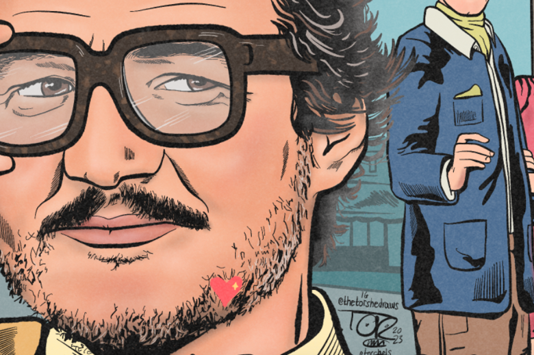 Pedro Pascal Vintage Comic A4 Poster - TheTorSheDraws's Ko-fi Shop - Ko ...