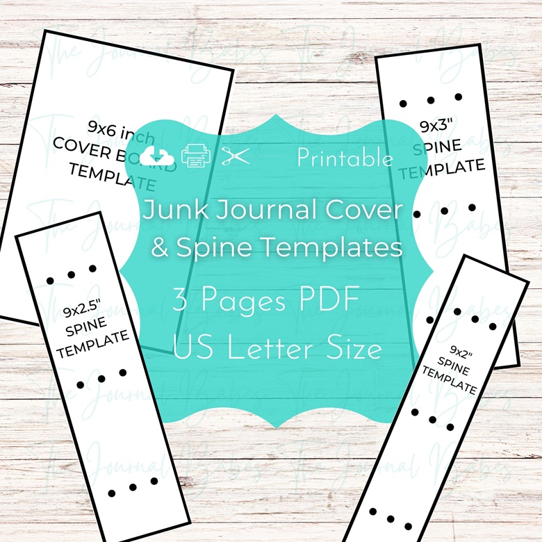 Easy Printable Junk Journal Tutorial + Free Printable Junk Journal