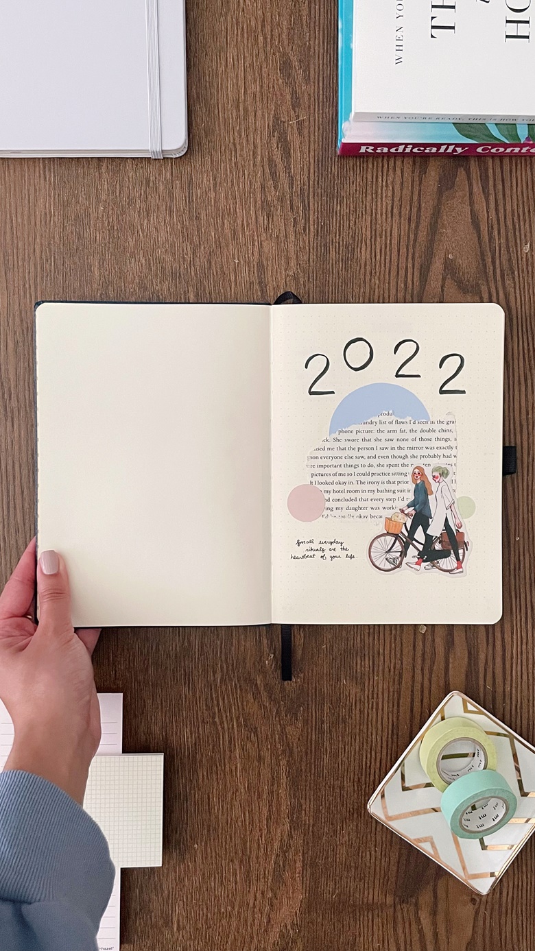 My 2022 Bullet Journal Set Up