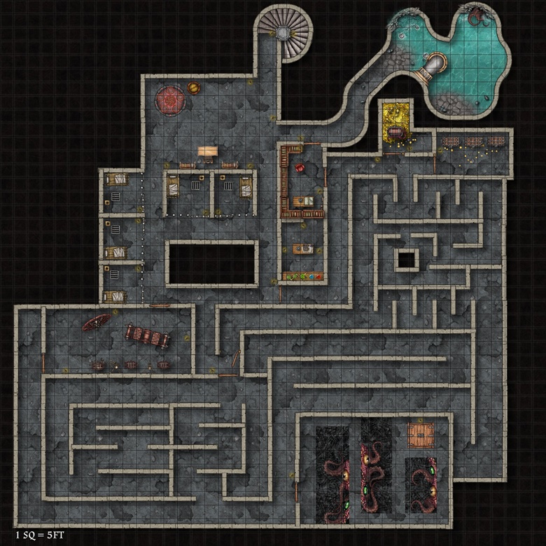 Castle dungeon/sewers/below - FaeMoira FireBeard's Ko-fi Shop - Ko-fi ️ ...