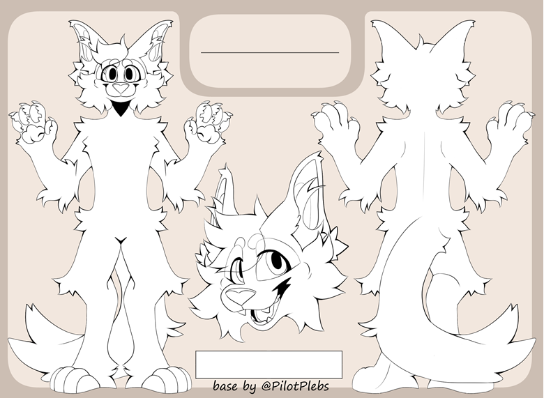 Canine Refsheet base - Ryan's Ko-fi Shop - Ko-fi ️ Where creators get ...